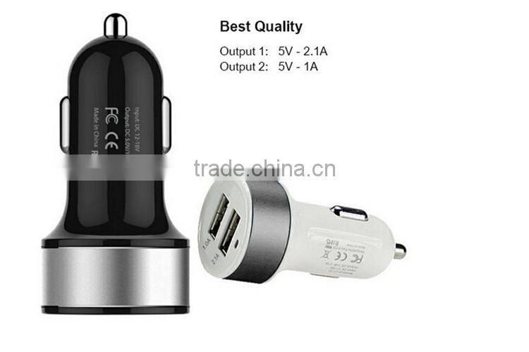 Portable 5V-1A Digital Solar Car Battery Charger For iPhone/iPod, All The Smart Phones