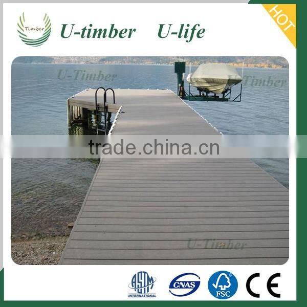 Factory price hollow WPC decking High quanlity wpc board