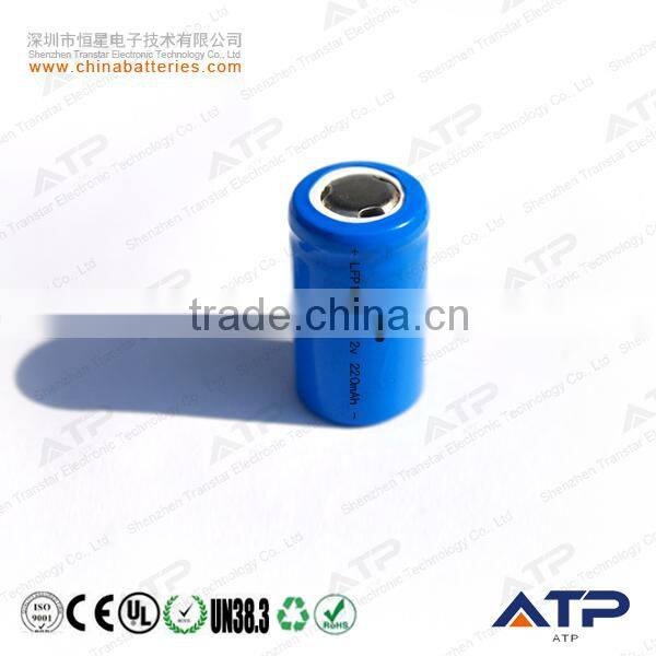Wholesale 3.2v 180mAh Rechargeable Battery 14250 / Lithium iron Phosphate Battery