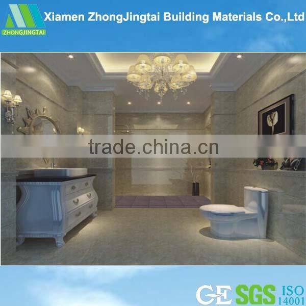 Competitive price green flooring materials water permeable ceramic public toilet tile