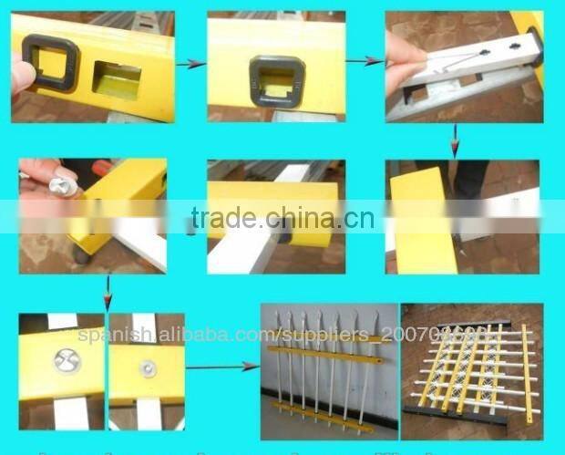 Revolving galvanized and powder coated steel fences