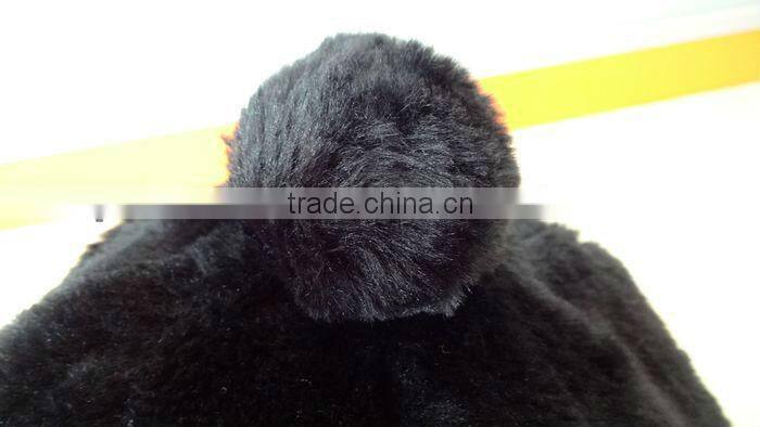 black fashion ladies winter hat