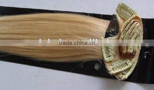 Wholesale Price Straight Remy Hair Clip Hair Extension