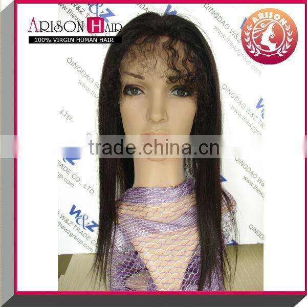 Wholesale high quality lace wig silk top