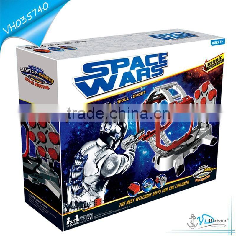 Music Running Target and Air Soft Bullet Gun Toy Set