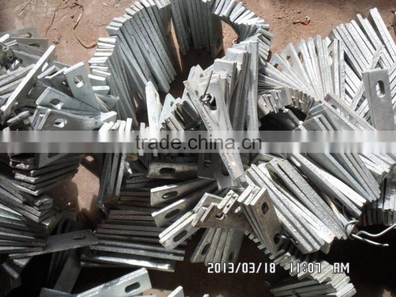 2mm W section metal palisade looks best galvanized powder coated palisade fencing