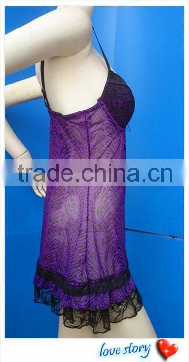 Sexy Animal Printed Lingerie, Lace Lingerie