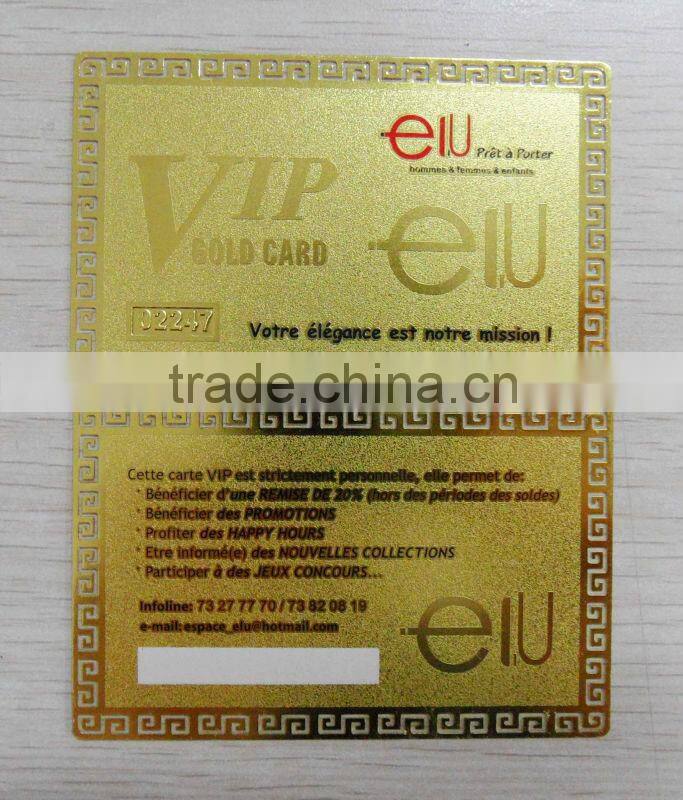 Metal Buddha card and Business card