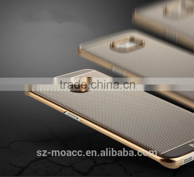 Fashion slim electroplating pc hard case for samsung galaxy s6