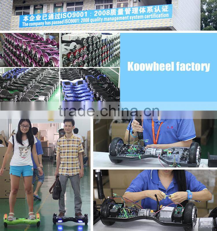 Bluetooth Music LED Lighting 2 Wheel Self Balancing Vehicle for Kids