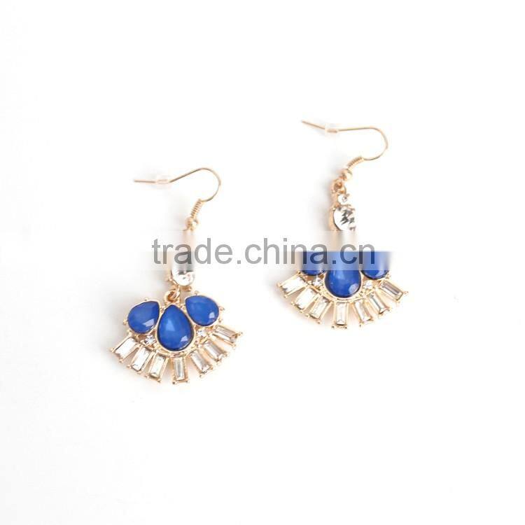 fashion drop stone earring