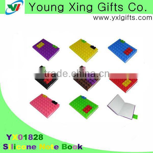 Funny silicone A6 size notebook