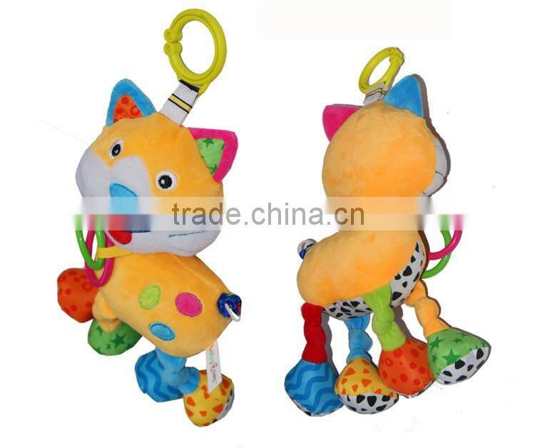 Babyfans China cat toys Wholesale Stuffed Plush Music Baby Toys