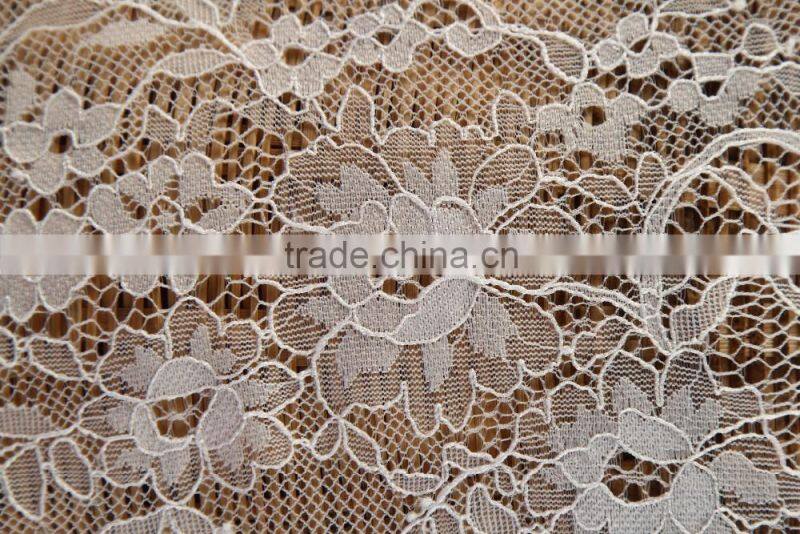 Low Price 100% Nylon Cotton Swiss Voile Lace with high quality