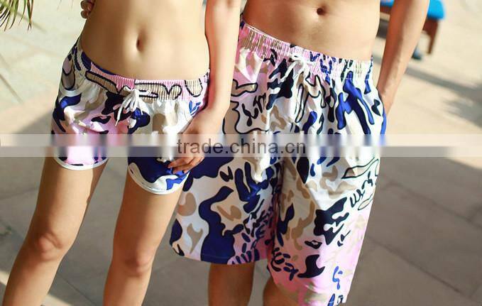 Europe design floral beach shorts sexi fashion