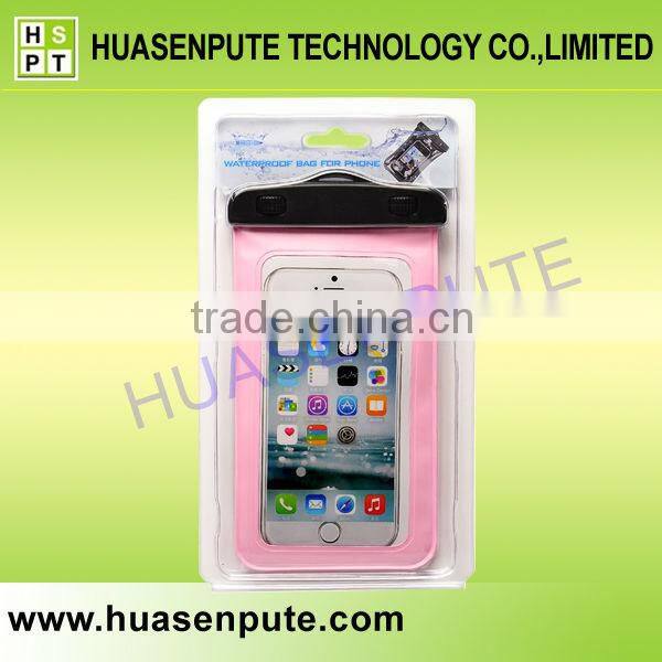New Arrival PVC Waterproof Case With Arm Belt For iPhone Plus 5.5 inch