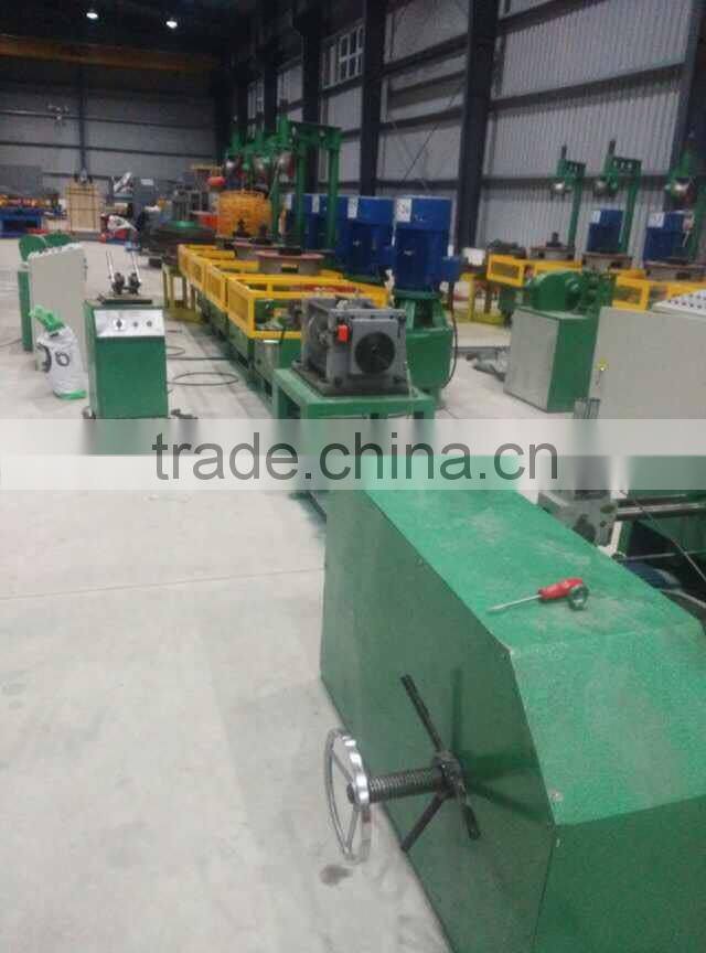 Cold rolling ribbed bar making machine
