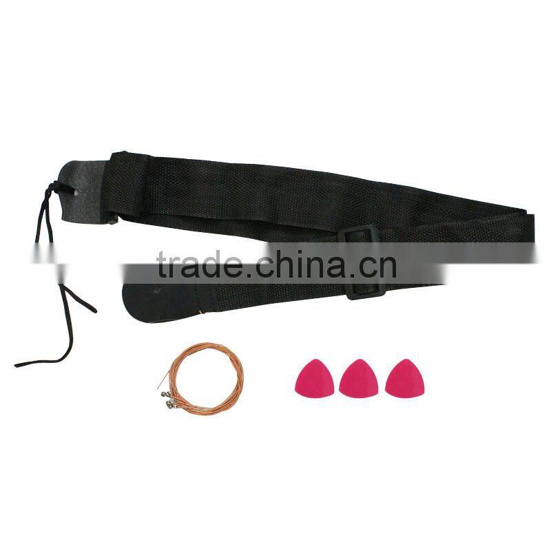 Beginners 38" Acoustic Guitar Wooden Classical Guitar Steel String w/Bag