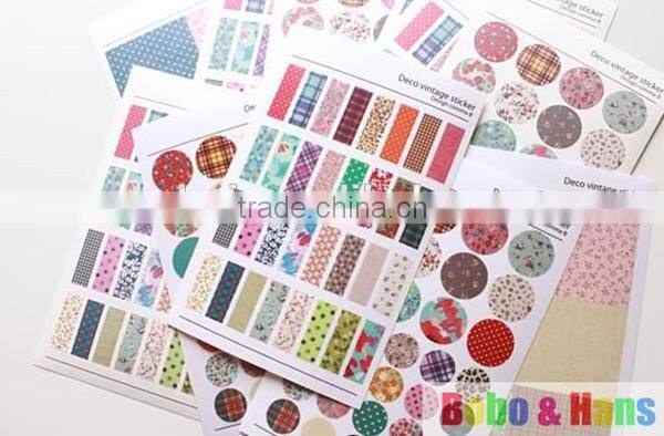 new design high quality custom label sticker