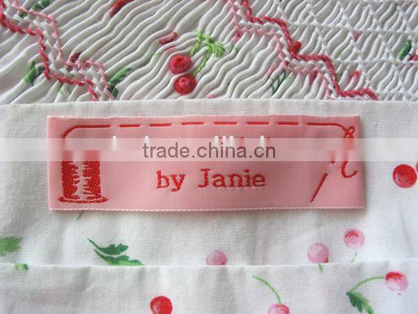 high quality custom ribbon label