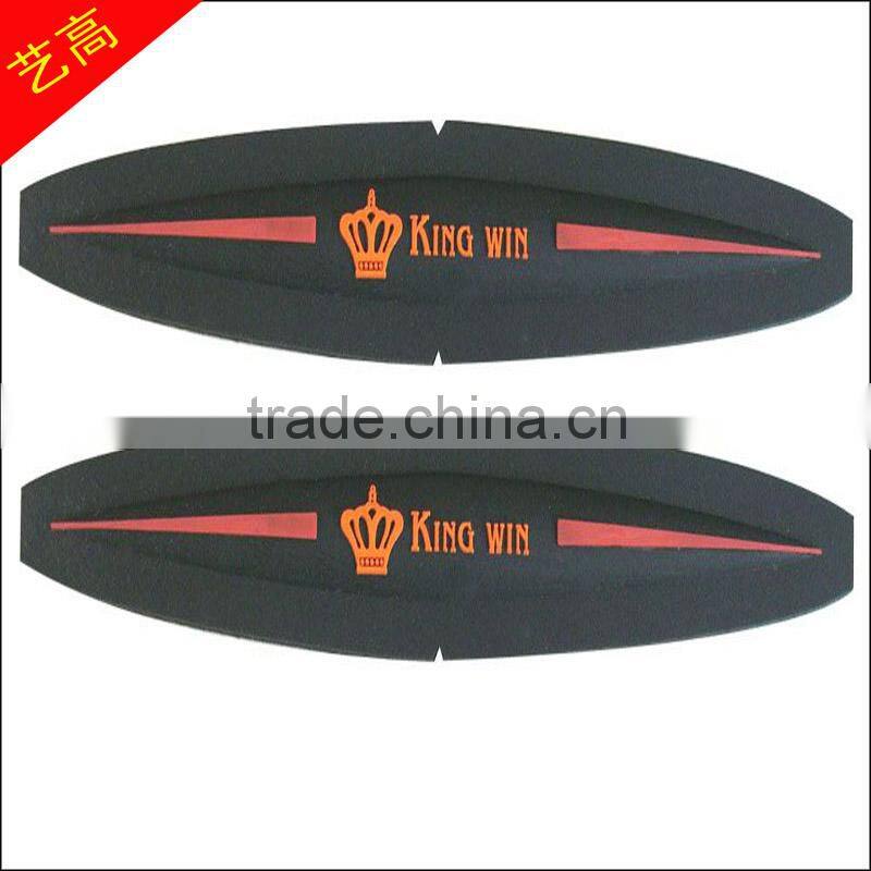 Colorfast 2D PVC logo patch for luggage bag decoration