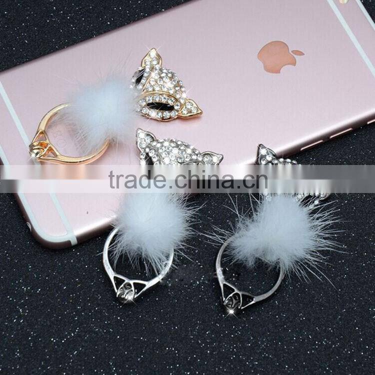 Keno Fox Shape Universal Finger Ring Holder for Mobile Phone Ring Stent