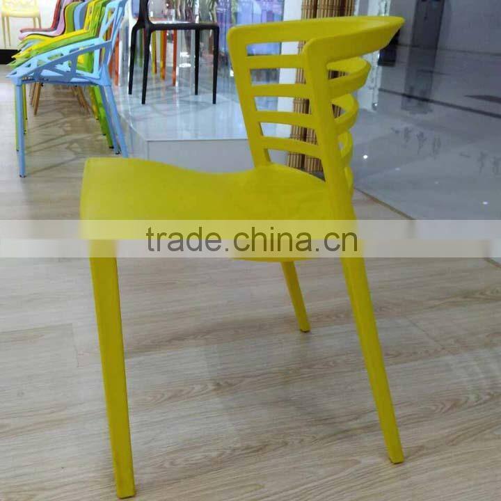 Modern Design Outdoor Furniture Brighton Full PP Plastic Garden Chair