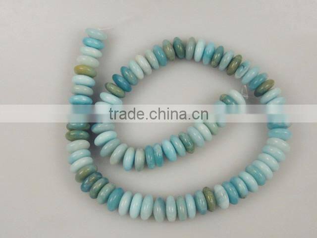 wholesale lapis lazuli rondelles beads strand