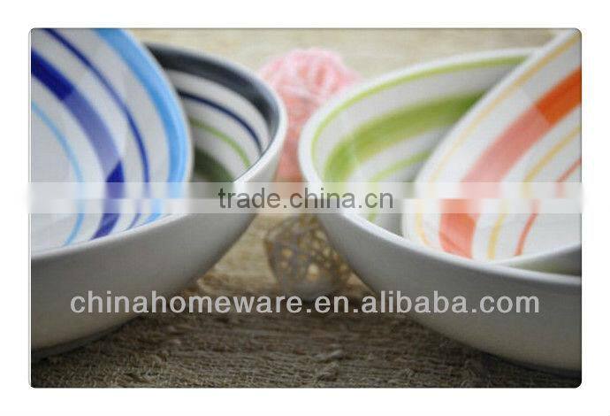 ceramic plate set/round shape/korean style