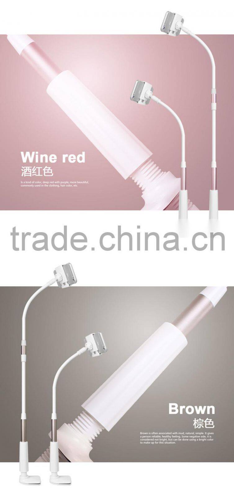 luxury Universal desktop cell phone stand holder suction cup mount smartphone cradle,mobile phone sticker