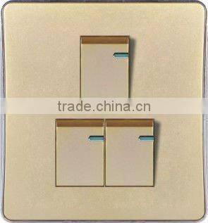 Three Gang One Way Wall Switch