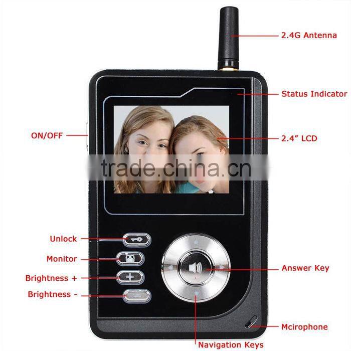 72 Hours Standby Status Handset Hotel Villa Office Use Video Doorphone