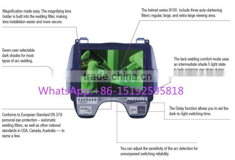 HSMH Tig welding Auto darkening welding helmets