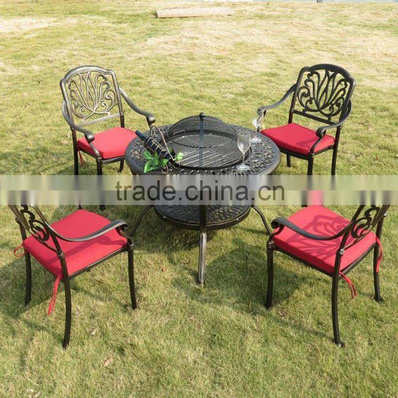 Outdoor Garden Patio Metal Marble Stone Provence Furniture