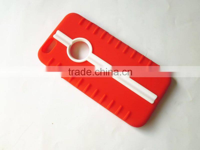 silicone yellow and pink unique cell phone accessories/silicone case cover
