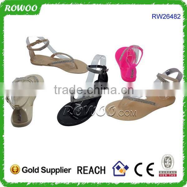Jelly branded slippers/pvc slipper/flip flop slipper sandals
