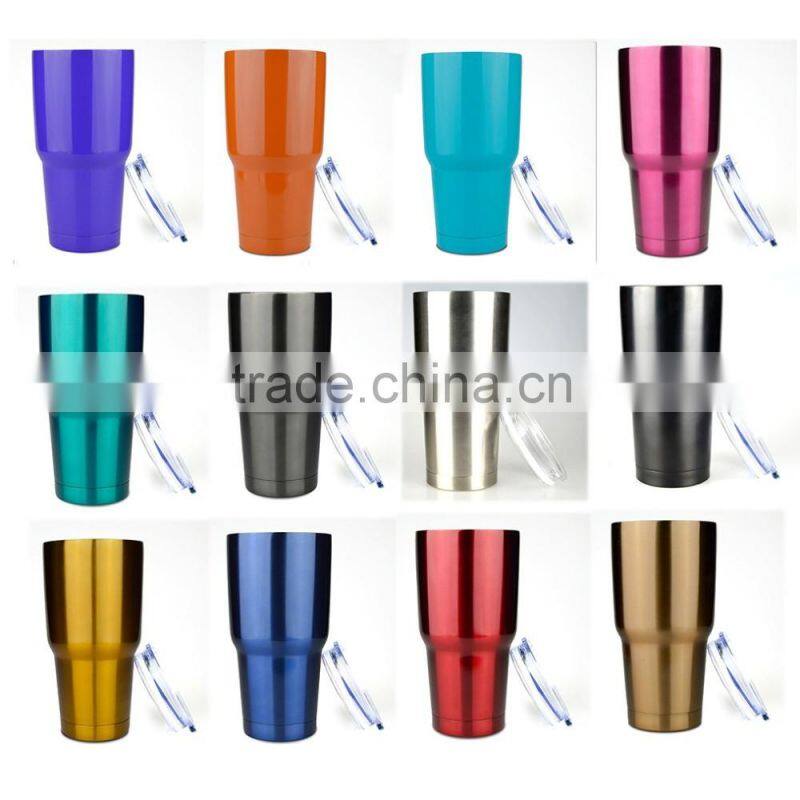 Monogrammed Personalized 30oz Stainless Steel Tumblers
