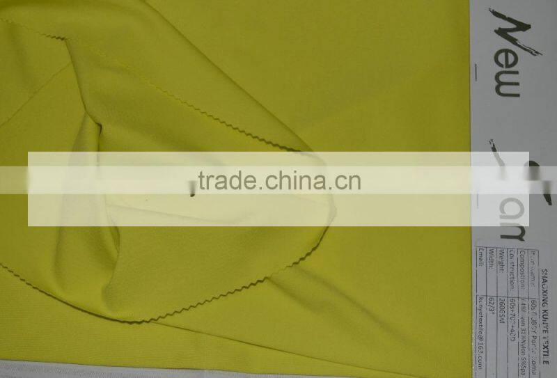 50s punto roma knitting ladies blouse solid fabric