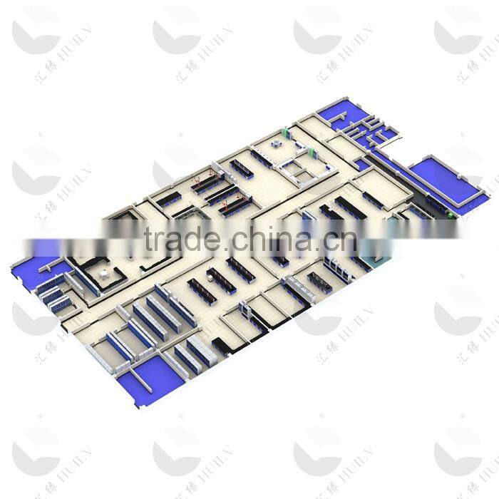 Modern laboratory layout design school laboratory furniture (Hl-SXG014)