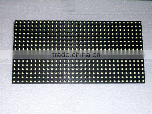 china supplier hot sale single red semi-outdoor p10 led module