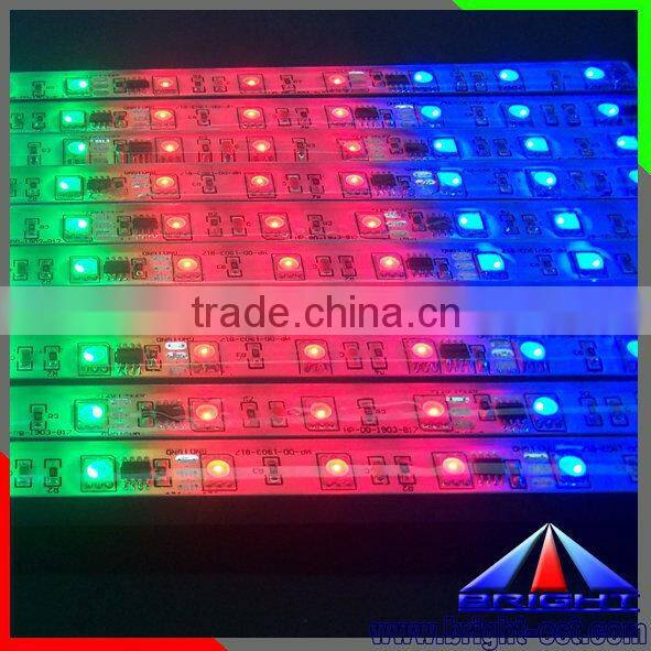2015 new product 14.4W 5050 LED Bar Light 100CM 60LEDs/M LED Rigid Strip DC 12V waterproof LED Tube
