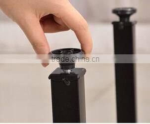 Folding table, portable table, folding and movable side table