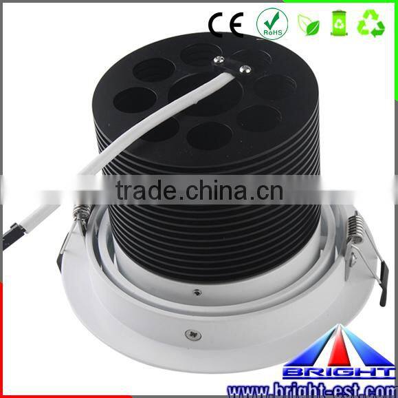 Degree dimmable led light ceiling, COB led smd downlight 15W for indoor and outdoor