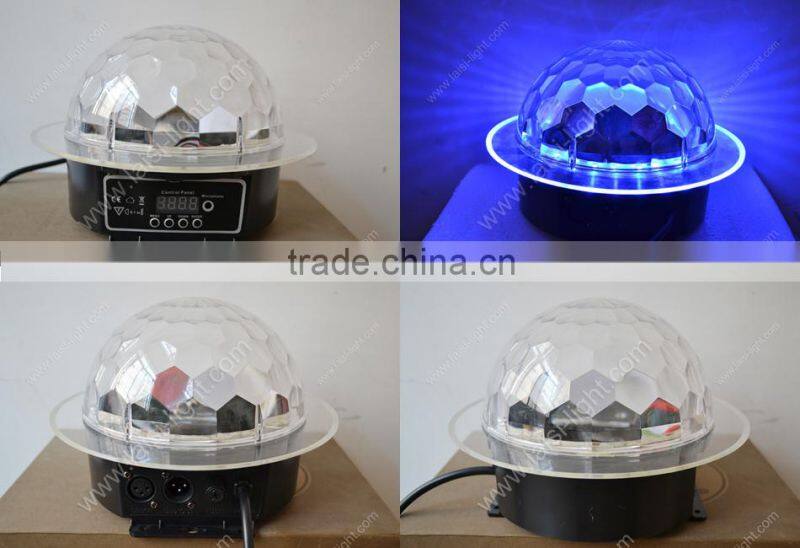 Red Green Blue White Pink Yellow led crystal Magic Ball Light led dj lihts