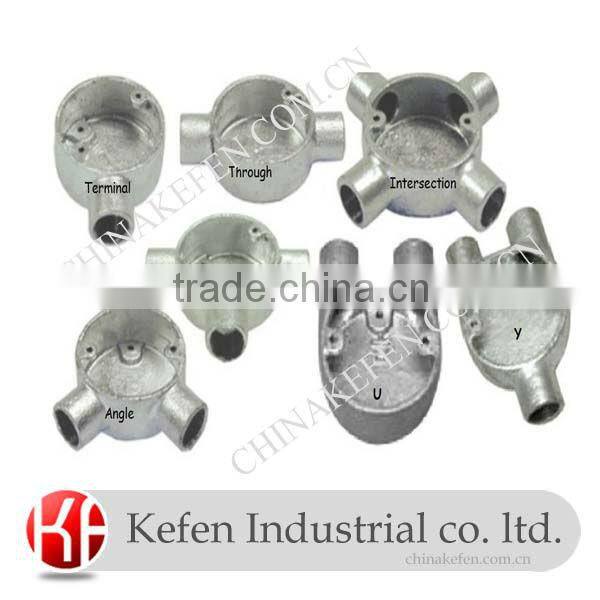Cheap galvanized electrical cable connection box