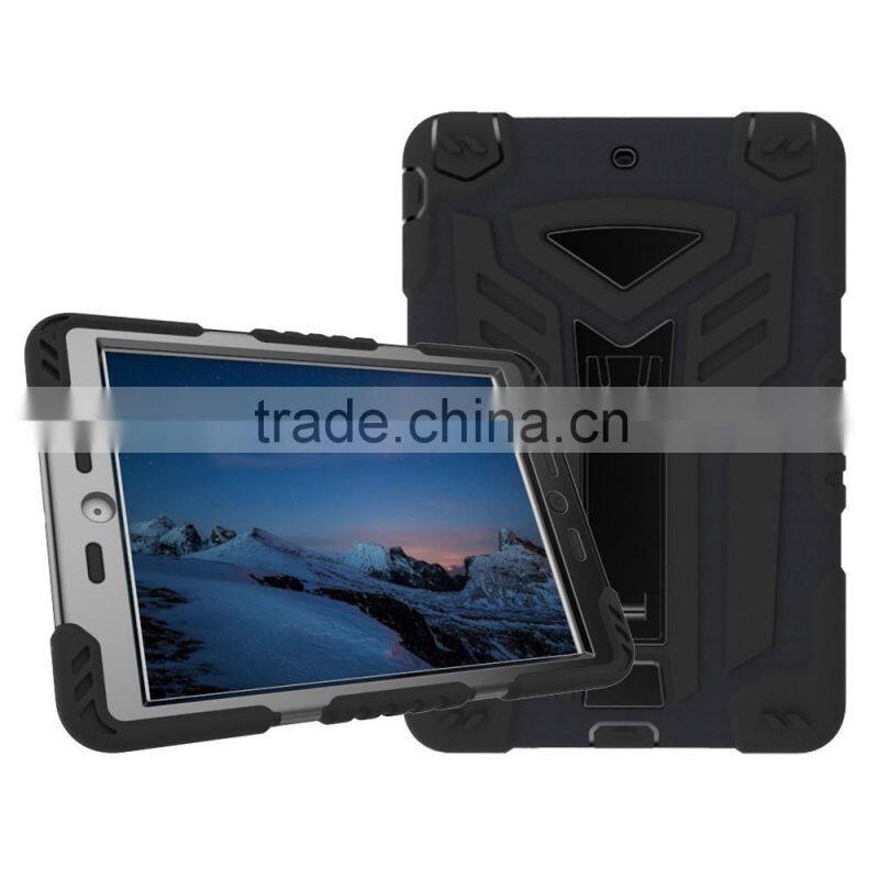 New arrived kidsproof autobot tab skin cover for iPad mini 7.9inch kickstand case