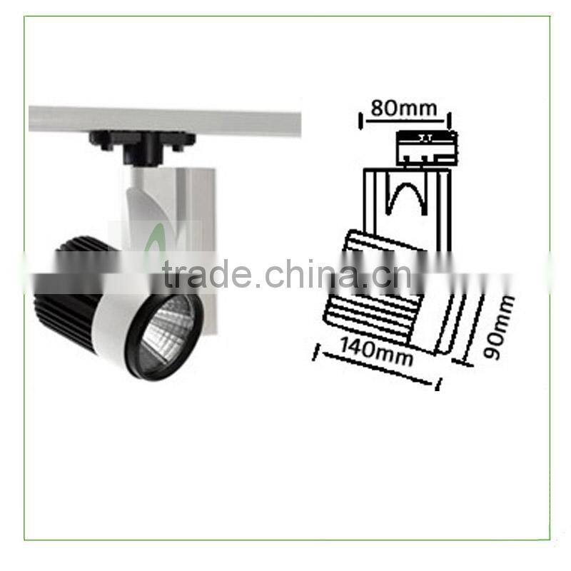 Made in China led track light 30W &Dongguan commercial led track light factory