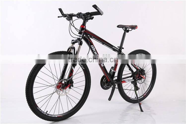 2016 21 speed steel mountain bike mtb for men with spoke wheel