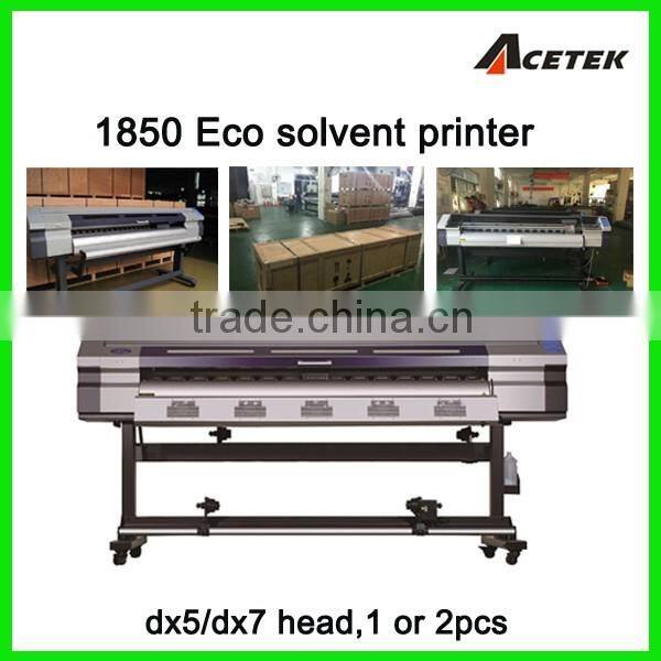 Special researched DX7 eco solvent ink for leather printing