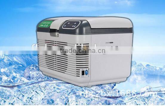 12L Mini Portable Car Refrigerator Double system refrigeration display type